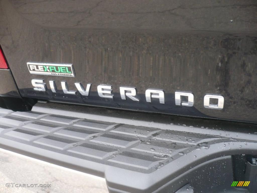 2009 Silverado 1500 LT Extended Cab 4x4 - Black / Ebony photo #12