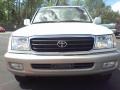 2000 Natural White Toyota Land Cruiser   photo #2