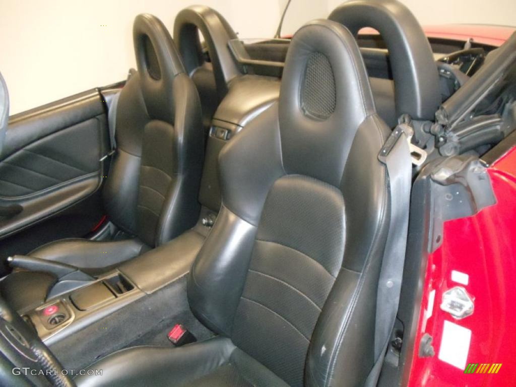 Black Interior 2001 Honda S2000 Roadster Photo #47989908