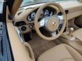Sand Beige Steering Wheel Photo for 2009 Porsche 911 #47990256