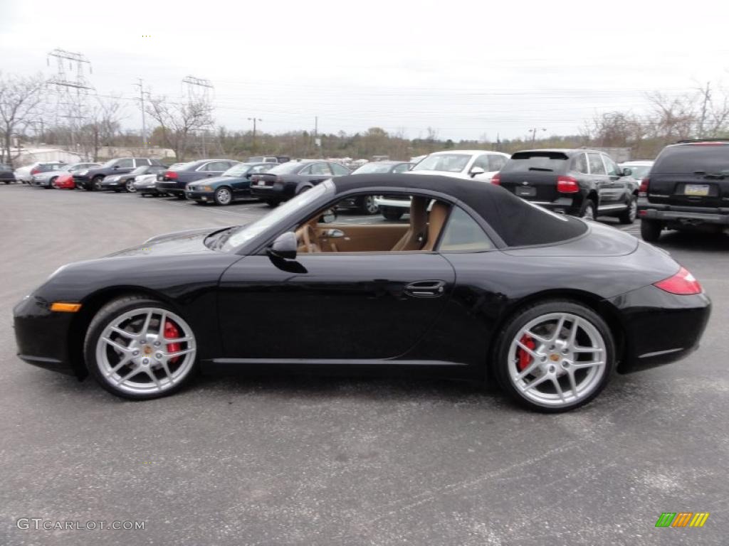 Black 2009 Porsche 911 Carrera S Cabriolet Exterior Photo #47990682