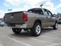 2008 Light Khaki Metallic Dodge Ram 1500 Big Horn Edition Quad Cab  photo #3