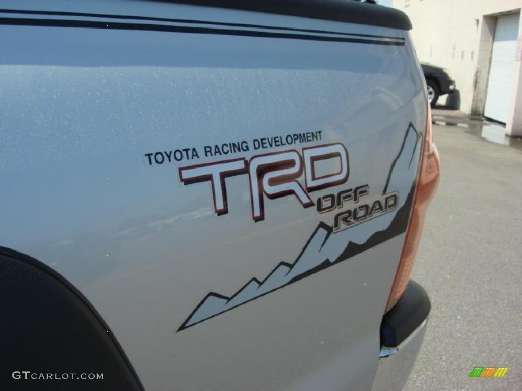 2008 Tacoma V6 TRD Double Cab 4x4 - Silver Streak Mica / Graphite Gray photo #23
