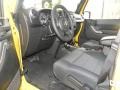 2011 Detonator Yellow Jeep Wrangler Unlimited Sport 4x4  photo #7