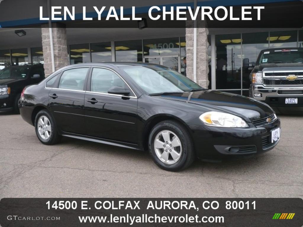2010 Impala LT - Black / Gray photo #1