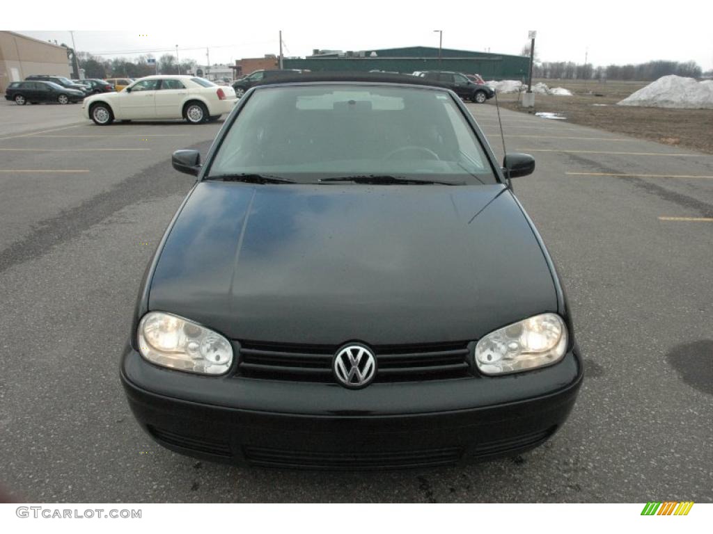 2001 Cabrio GLS - Black / Black photo #2