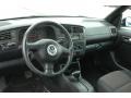 2001 Volkswagen Cabrio Black Interior Interior Photo