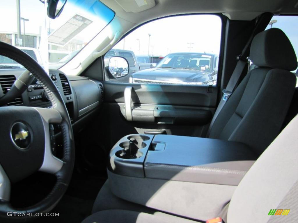 2009 Silverado 1500 LT Extended Cab 4x4 - Black / Ebony photo #10