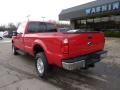 2008 Bright Red Ford F350 Super Duty XLT SuperCab 4x4  photo #2