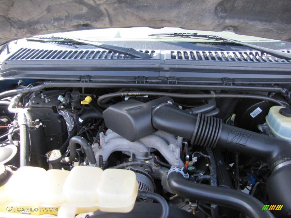 2001 Ford F350 Super Duty Lariat Crew Cab 4x4 6.8 Liter SOHC 20-Valve Triton V10 Engine Photo #47994423