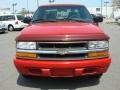 2000 Victory Red Chevrolet S10 LS Extended Cab  photo #8