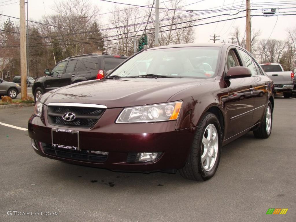 2006 Dark Cinnamon Hyundai Sonata GLS V6 47966561 Photo 3 GTCarLot