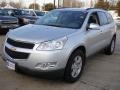 2010 Silver Ice Metallic Chevrolet Traverse LT AWD  photo #1