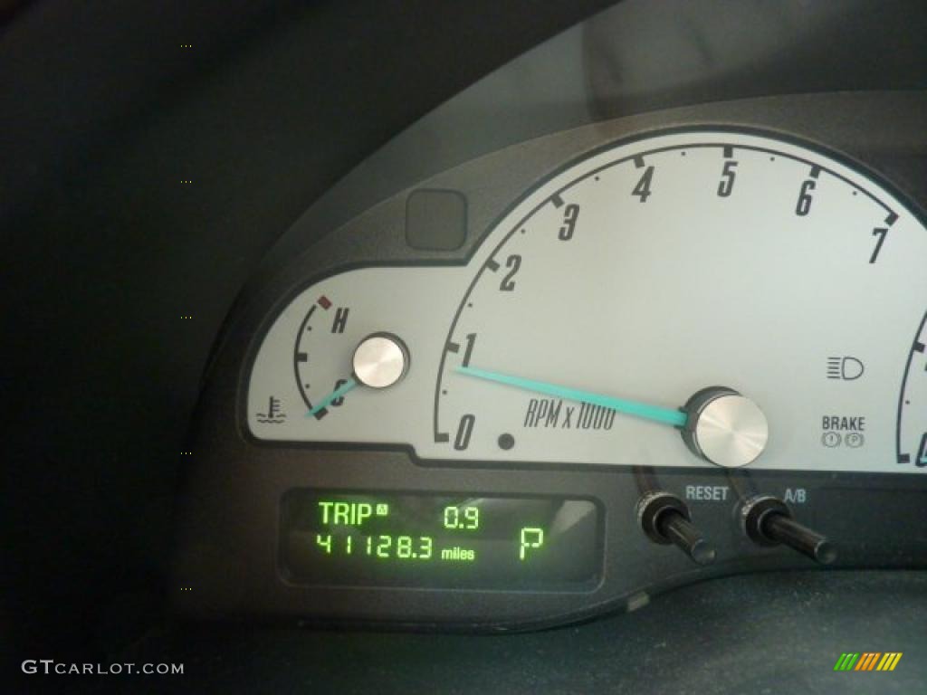 2002 Ford Thunderbird Premium Roadster Gauges Photo #47996115