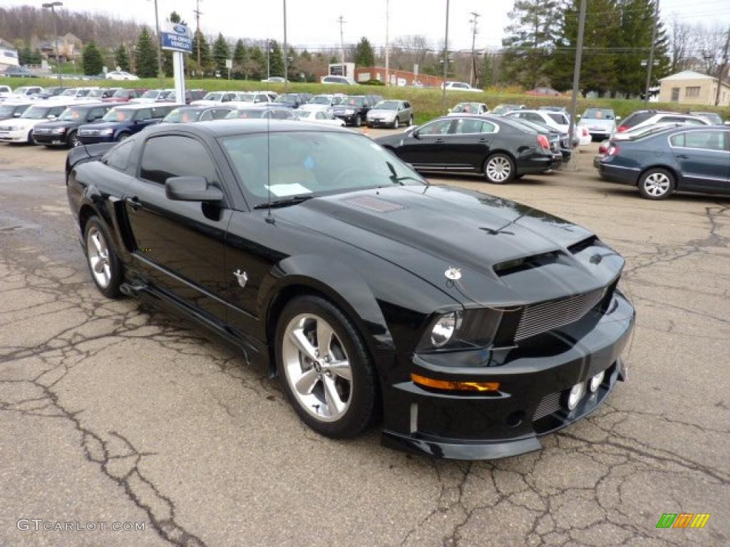 Black 2009 Ford Mustang GT Premium Coupe Exterior Photo #47996205