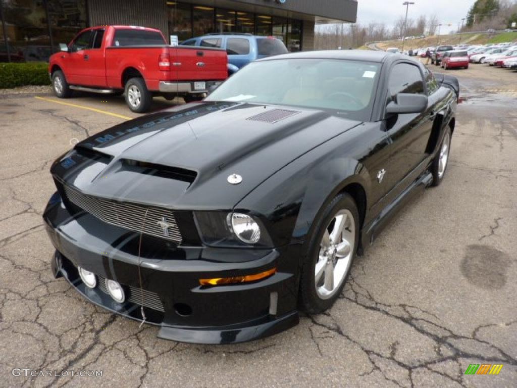 Black 2009 Ford Mustang GT Premium Coupe Exterior Photo #47996274