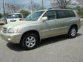 2001 Vintage Gold Metallic Toyota Highlander V6 4WD  photo #7