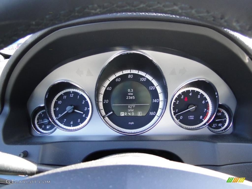 2011 Mercedes-Benz E 550 Coupe Gauges Photos