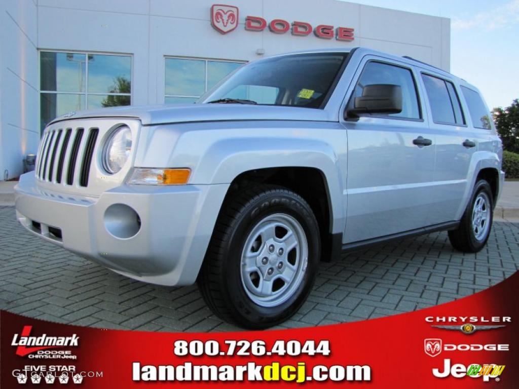 Bright Silver Metallic Jeep Patriot