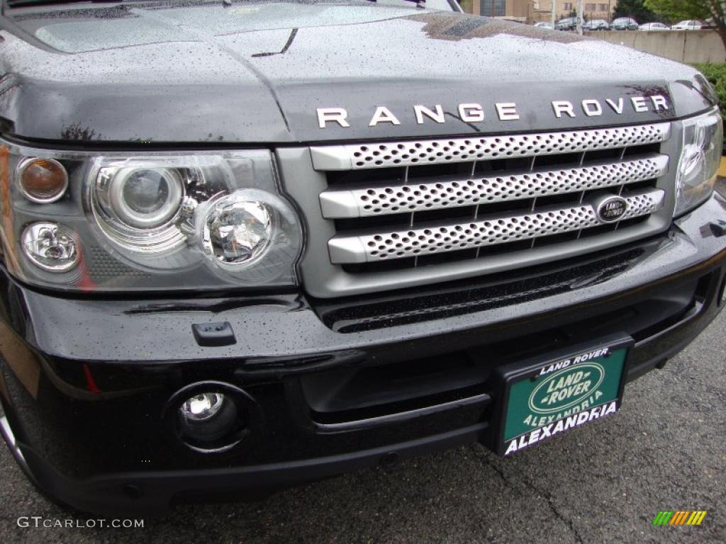2009 Range Rover Sport Supercharged - Santorini Black / Ivory/Ebony photo #10