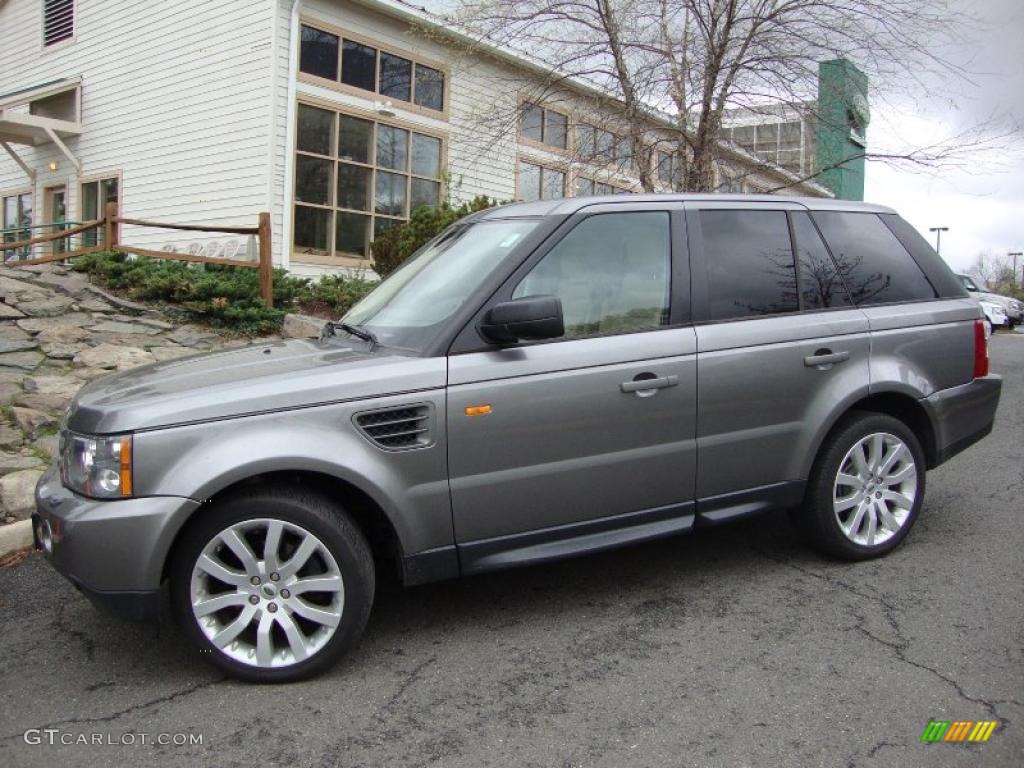 Stornoway Grey Metallic 2007 Land Rover Range Rover Sport HSE Exterior Photo #47998101