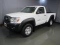 2009 Super White Toyota Tacoma Regular Cab 4x4  photo #1