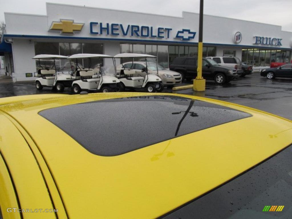 2007 Cobalt LT Coupe - Rally Yellow / Ebony photo #4