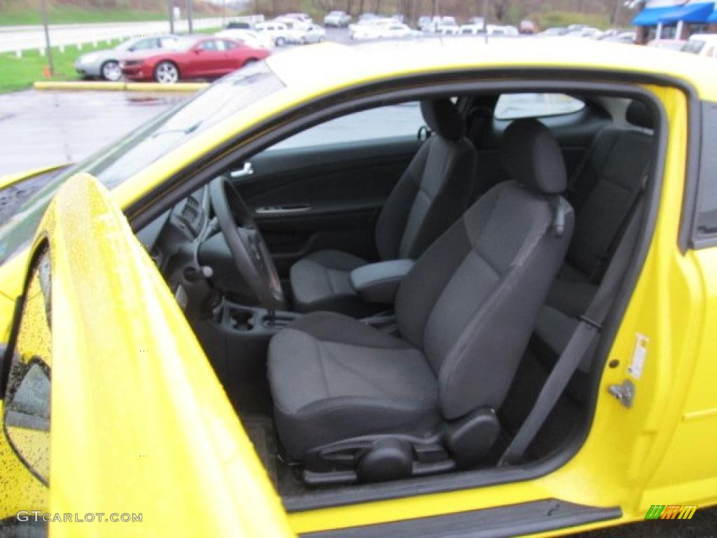 2007 Cobalt LT Coupe - Rally Yellow / Ebony photo #15