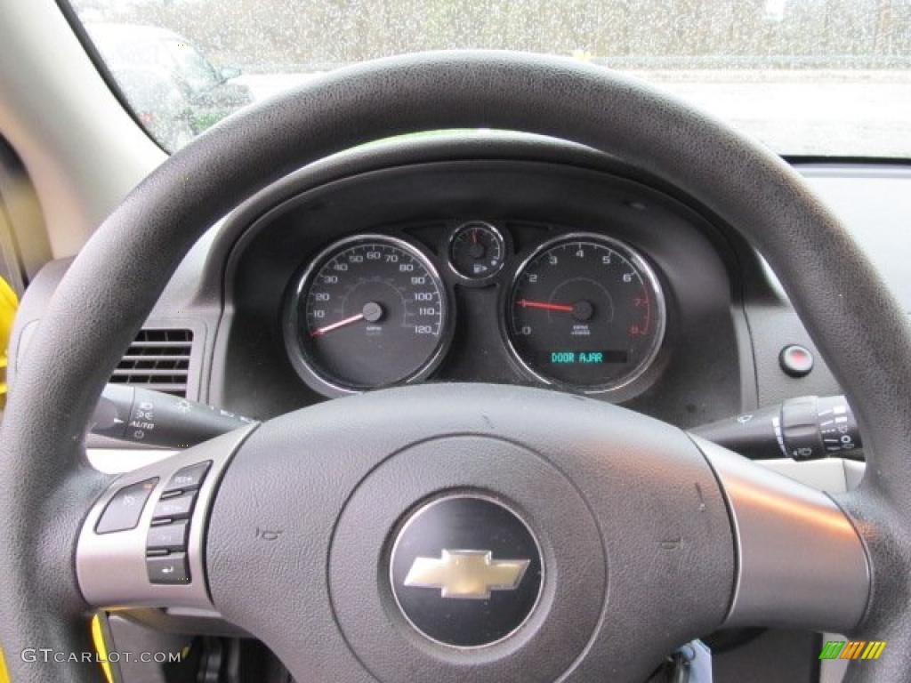 2007 Cobalt LT Coupe - Rally Yellow / Ebony photo #18