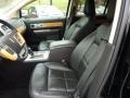 Ebony Black 2009 Lincoln MKX Standard MKX Model Interior Color