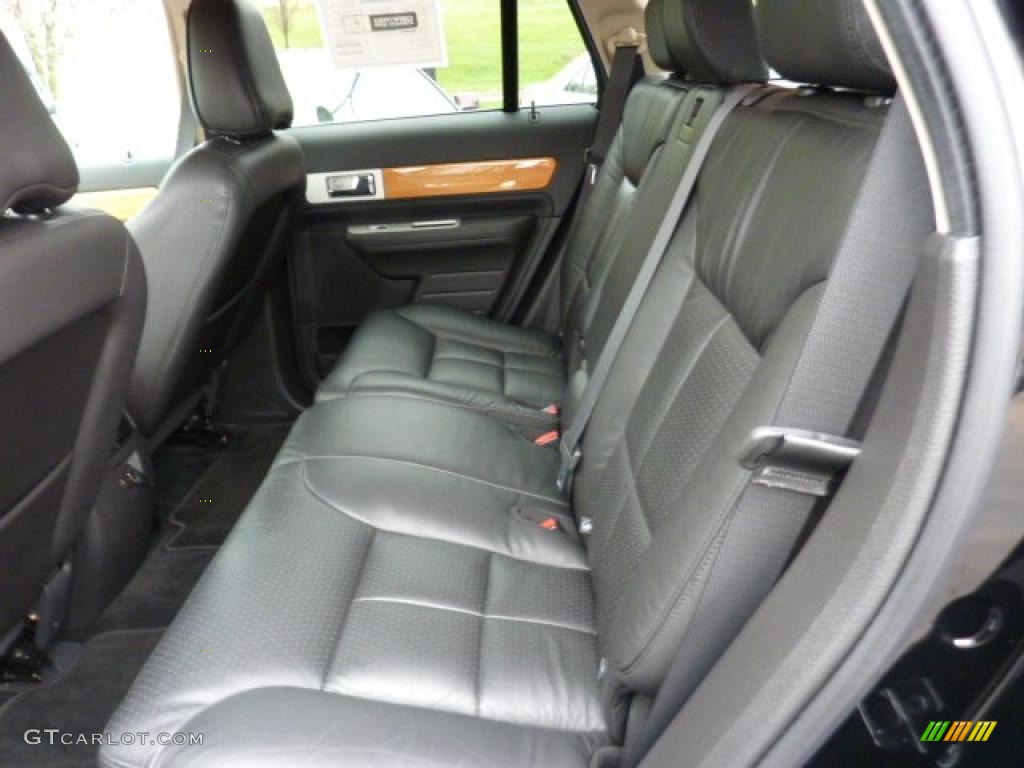 Ebony Black Interior 2009 Lincoln MKX Standard MKX Model Photo #47999676