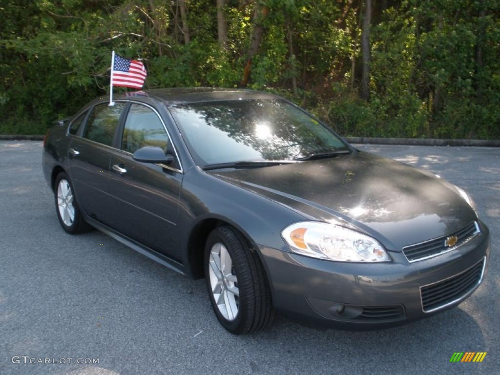 2010 Impala LTZ - Cyber Gray Metallic / Gray photo #1