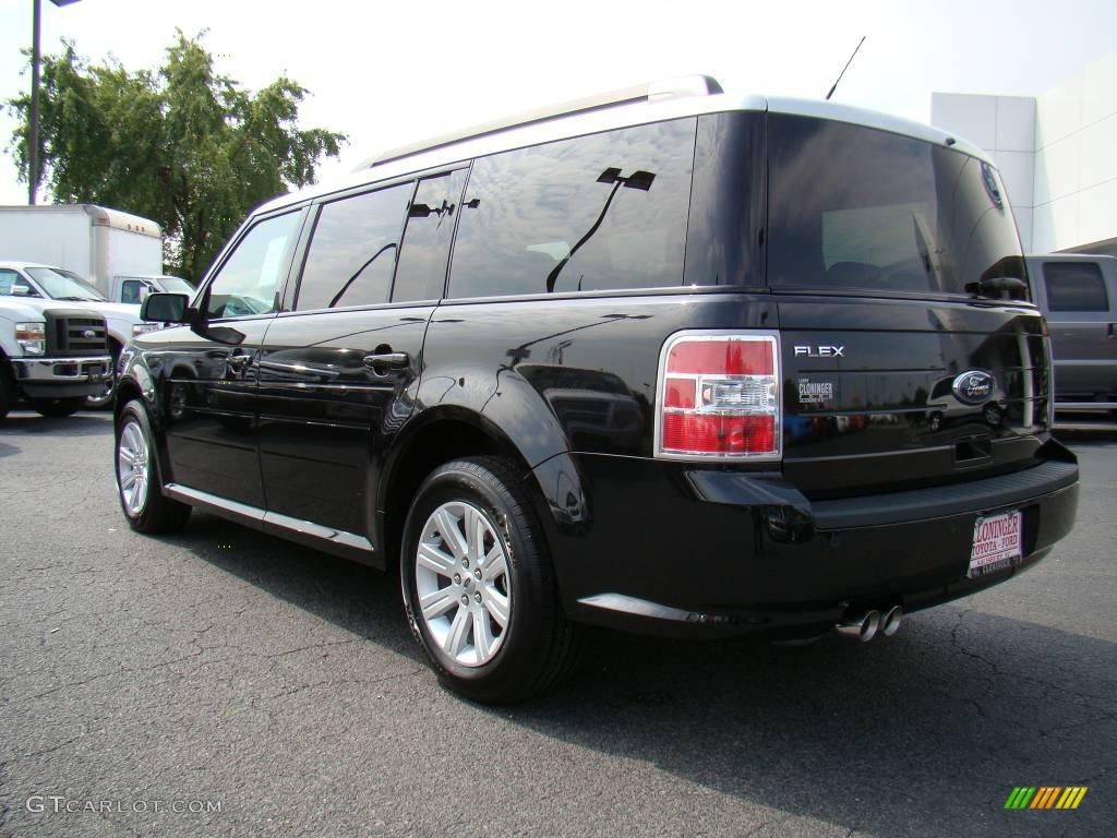 2010 Flex SE - Tuxedo Black / Medium Light Stone photo #29