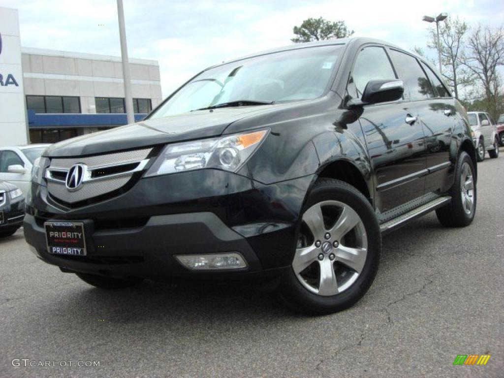 2007 MDX Sport - Formal Black Pearl / Taupe photo #1