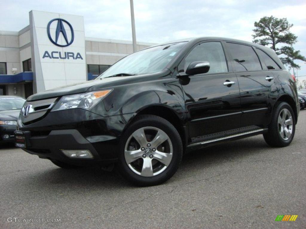 2007 MDX Sport - Formal Black Pearl / Taupe photo #2