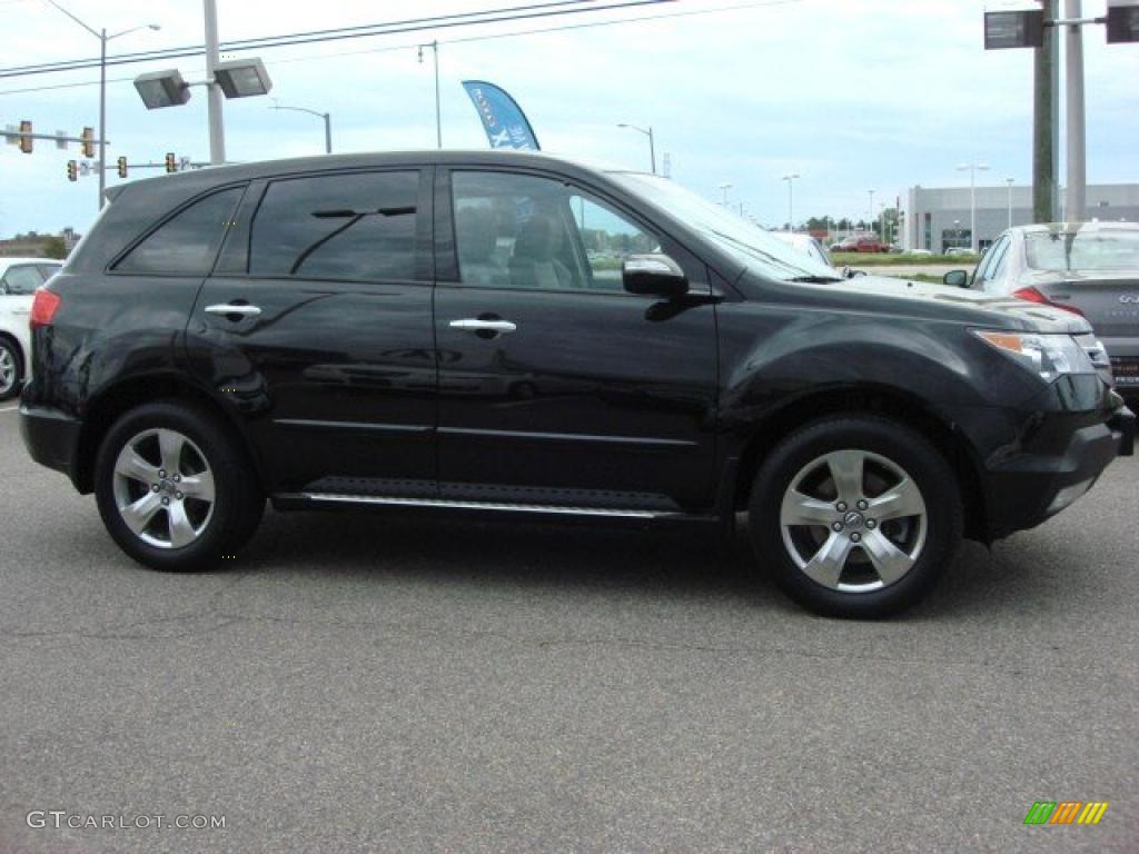 2007 MDX Sport - Formal Black Pearl / Taupe photo #6