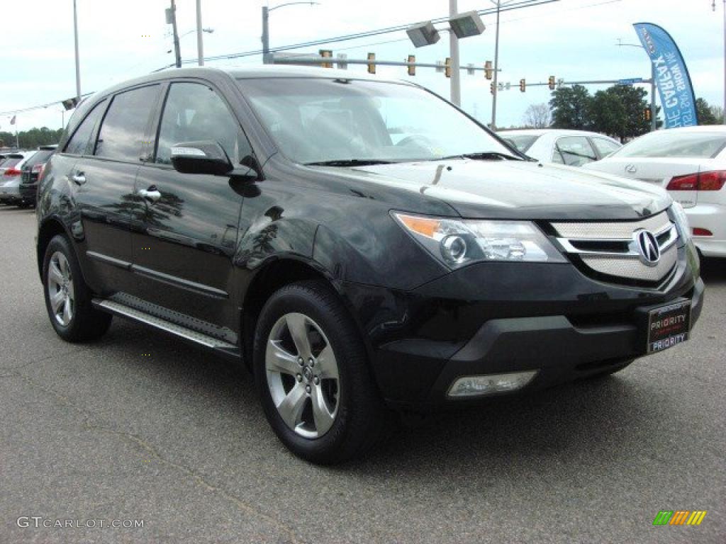 2007 MDX Sport - Formal Black Pearl / Taupe photo #7