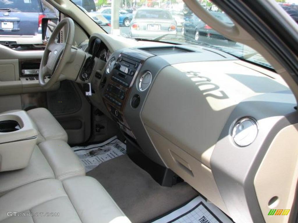 2004 F150 Lariat SuperCrew - Arizona Beige Metallic / Tan photo #14