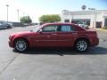 2009 Inferno Red Crystal Pearl Chrysler 300 C HEMI  photo #8