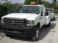 Oxford White - F450 Super Duty XL Regular Cab 4x4 Utility Truck Photo No. 4