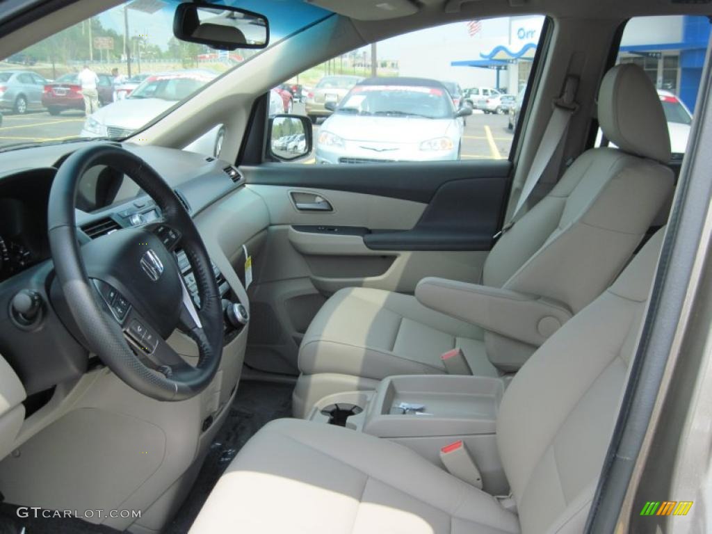 Beige Interior 2011 Honda Odyssey EX-L Photo #48004899