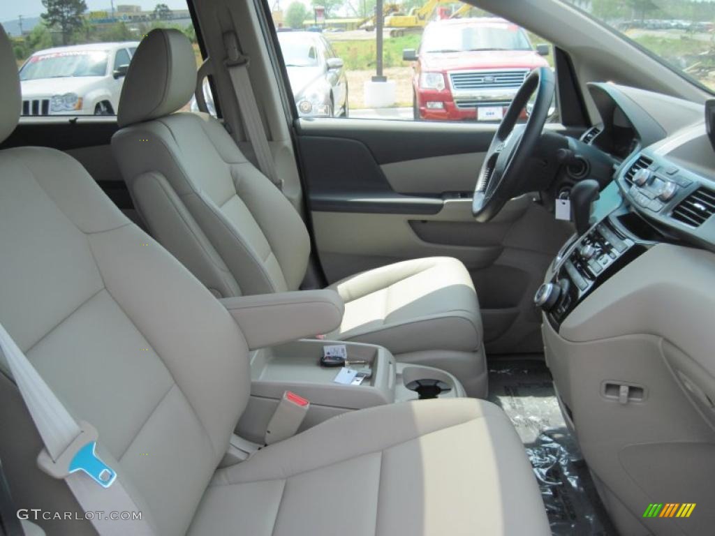Beige Interior 2011 Honda Odyssey EX-L Photo #48005052