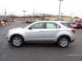 2011 Silver Ice Metallic Chevrolet Equinox LS AWD  photo #4