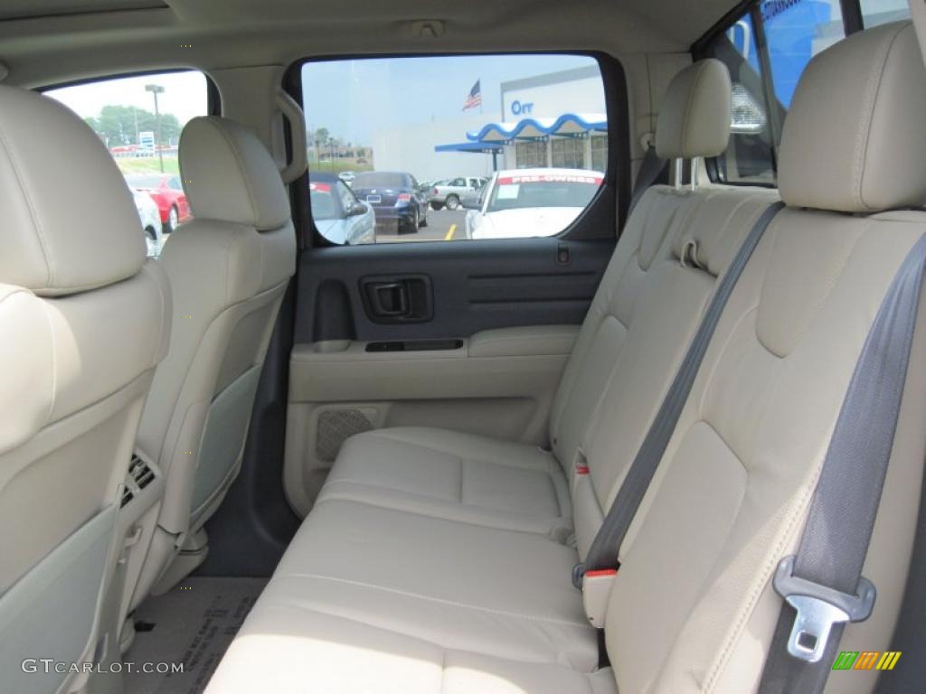 Beige Interior 2011 Honda Ridgeline RTL Photo #48005346
