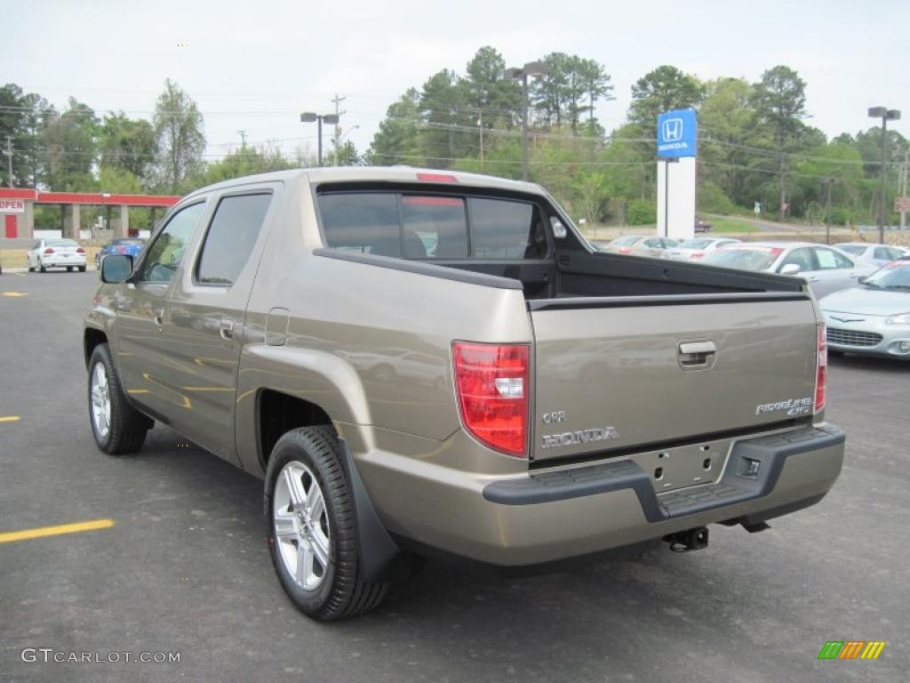 Mocha Metallic 2011 Honda Ridgeline RTL Exterior Photo #48005523