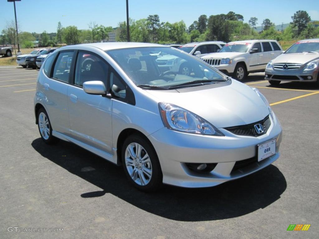 Alabaster Silver Metallic 2011 Honda Fit Sport Exterior Photo #48005926