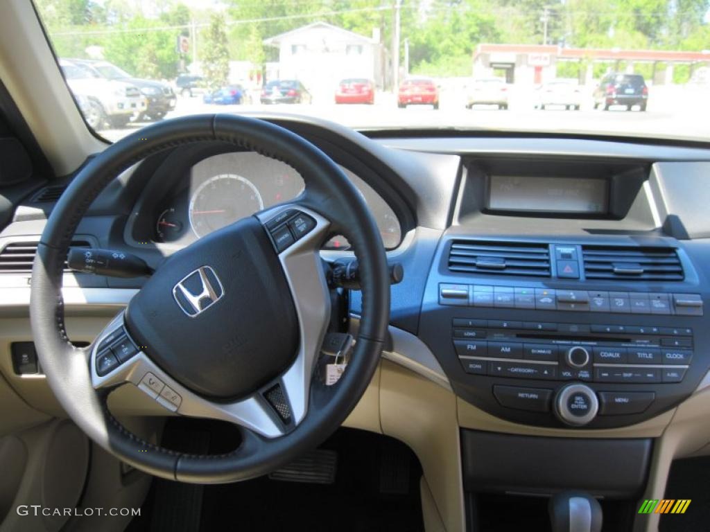 2011 Honda Accord EX-L Coupe Ivory Dashboard Photo #48006289
