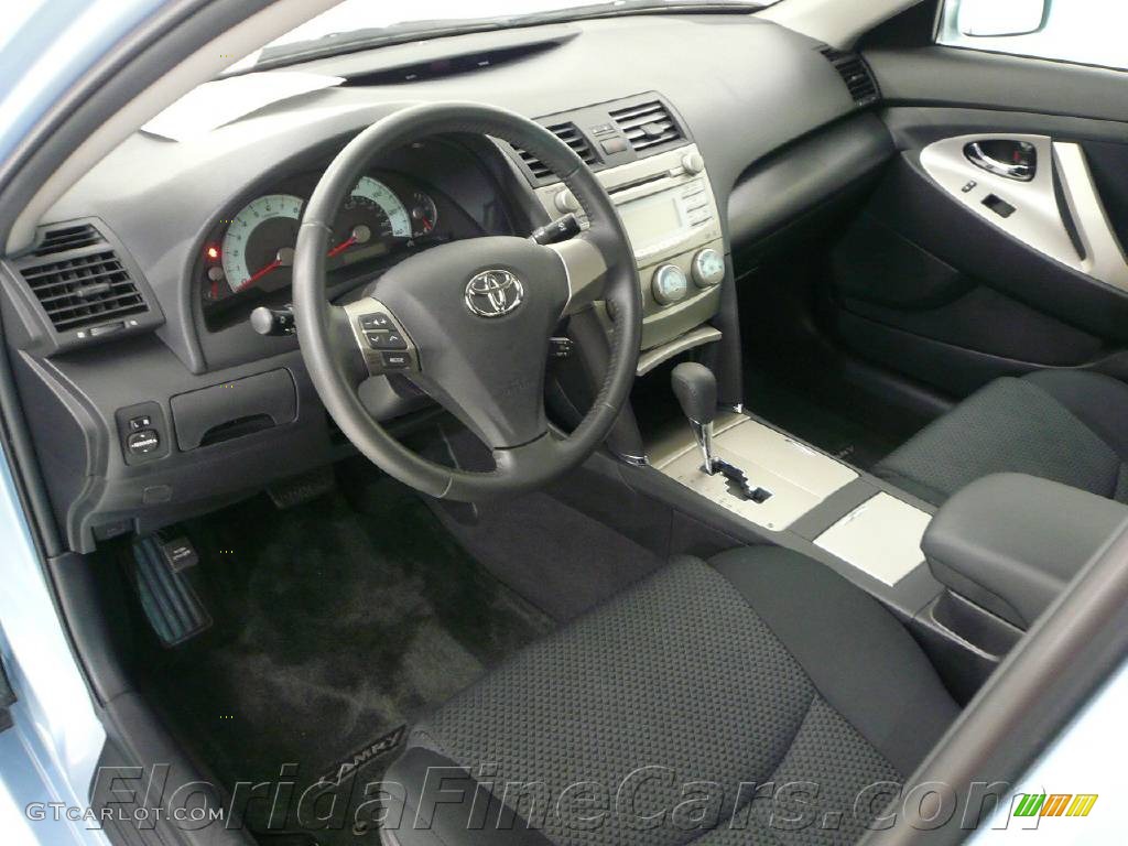 2007 Camry SE - Sky Blue Pearl / Ash photo #12