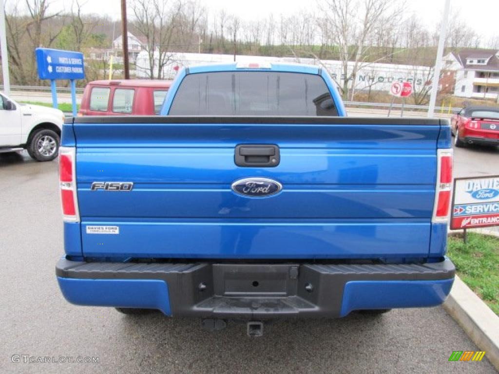 Blue Flame Metallic 2009 Ford F150 STX SuperCab 4x4 Exterior Photo #48006688
