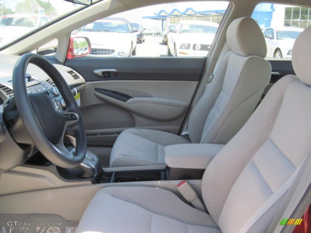 Gray Interior 2011 Honda Civic LX Sedan Photo #48006823